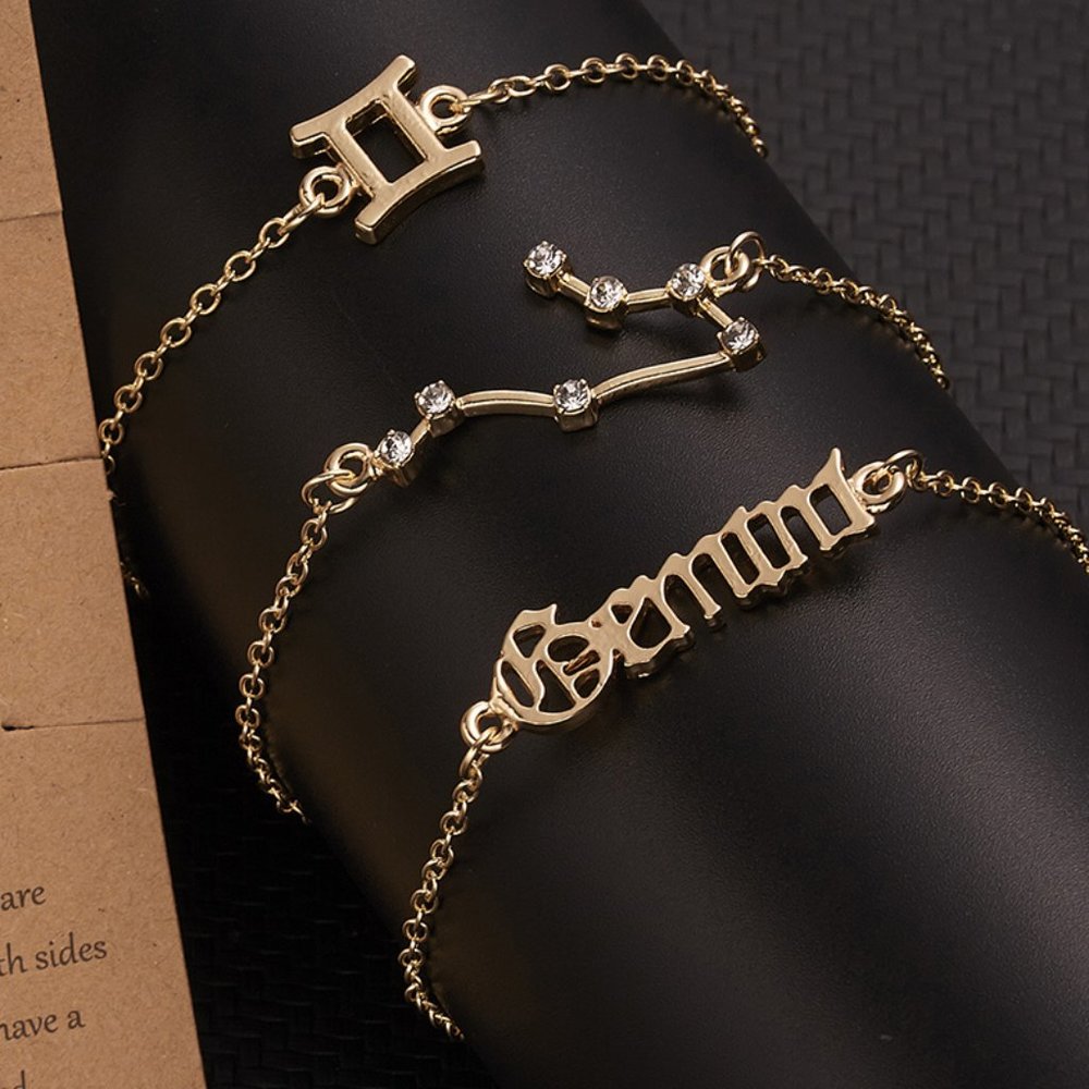 🆕Gemini 3-Piece Dainty Layer Chain Bracelets